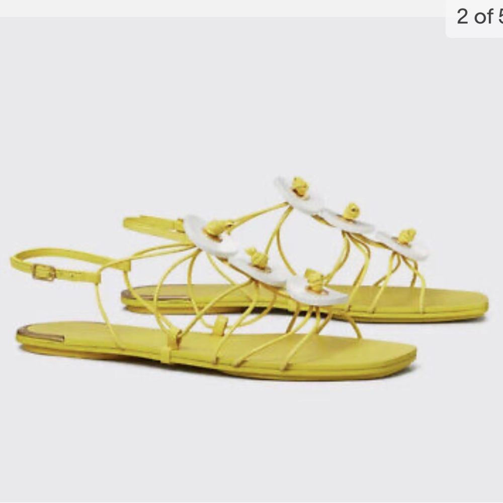 Tory Burch knotted sandals New with box